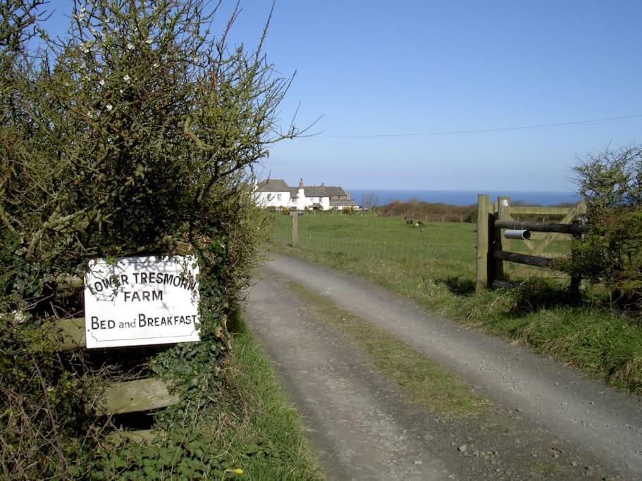 Lower Tresmorn Farmhouse Crackington Haven 外观 照片